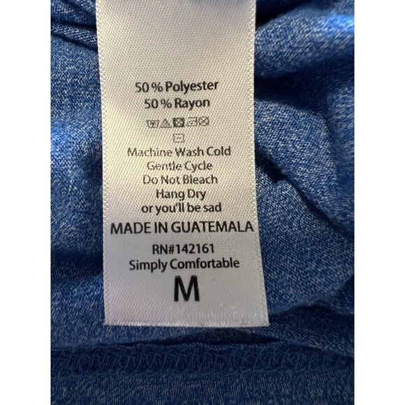 LulaRoe T Shirt Maxi Dress Hi Low Multicolor Size Medium Preppy Loungewear Beach - Picture 4 of 10